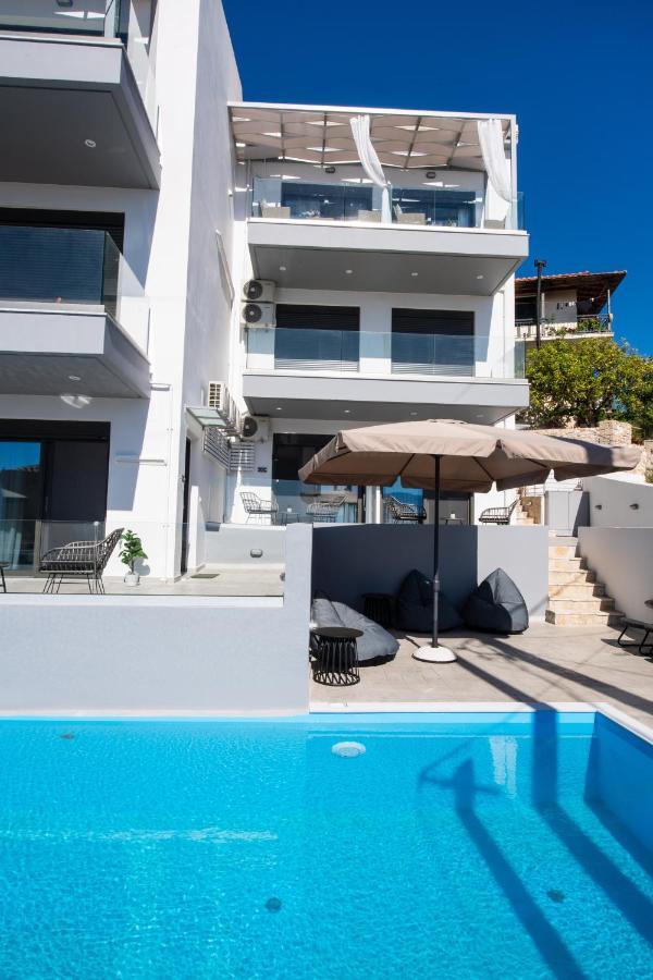Vila Kalipso & Nafsika Maisonettes Grey Diamond Nikiana Exteriér fotografie